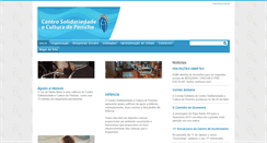 Desktop Screenshot of centrosolidariedadepeniche.com